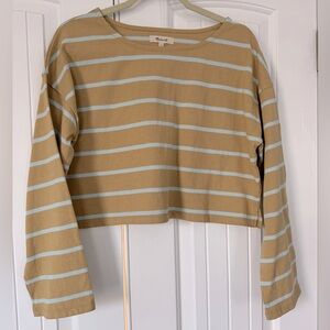 Madewell Super Crop Long-sleeved tee - Celestial Blue